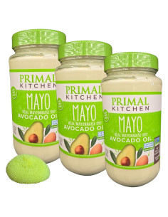 Mayonesa de Aceite de Aguacate Prima Kitchen - 3 Tarros 450g