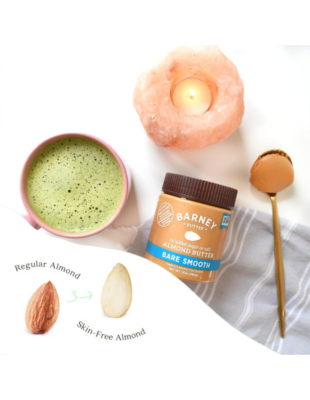 Mantequilla de Almendra Barney Butter 283g Suave Natural Sin Azúcar
