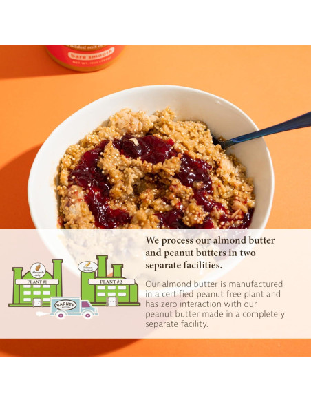 Mantequilla de Almendra Barney Butter 283g Suave Natural Sin Azúcar