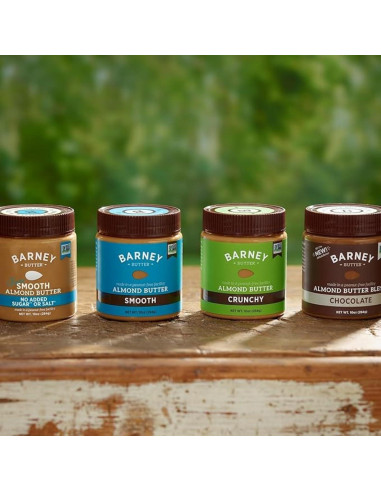 Mantequilla de Almendra Barney Butter 283g Suave Natural Sin Azúcar