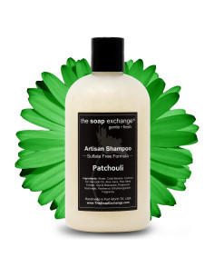 Champú Natural Hecho a Mano El Intercambio de Jabón 354 ml Aroma Pachulí