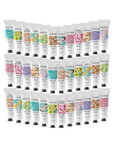 Crema Hidratante de Manos CUERPO Y TIERRA 36 Pack Fragancias Naturales