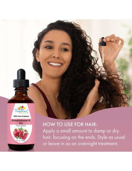 Aceite de Semilla de Granada Tropical Holístico 118ml Puro Natural