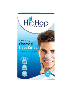 Tiras Nasales de Carbón Activado HipHop - 6 Unidades