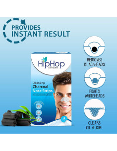 Tiras Nasales de Carbón Activado HipHop - 6 Unidades 2