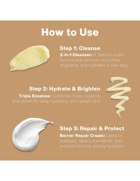 Kit de Cuidado de la Piel Mini Rxcue 3 Pasos Viaje 240g