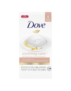 Dove Barra de Belleza Hidratante Cuidado Suave 106 g Piel Sensible