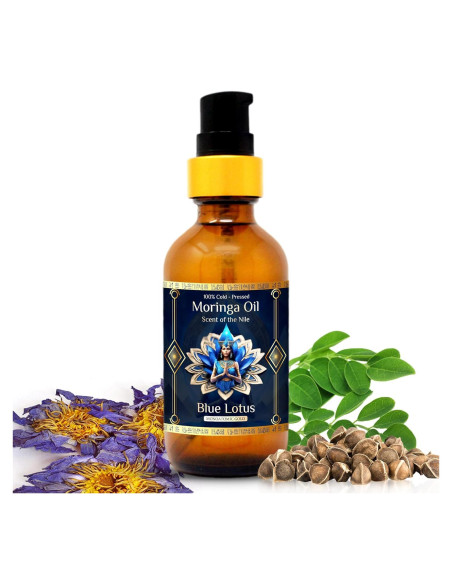 Aceite de Moringa Orgánico Puro 59.15ml - Hidratante Antienvejecimiento