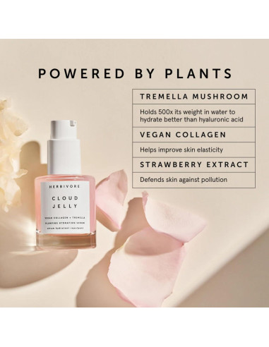 Sérum Hidratante Plump Herbivore 30 mL - Hongo Tremella