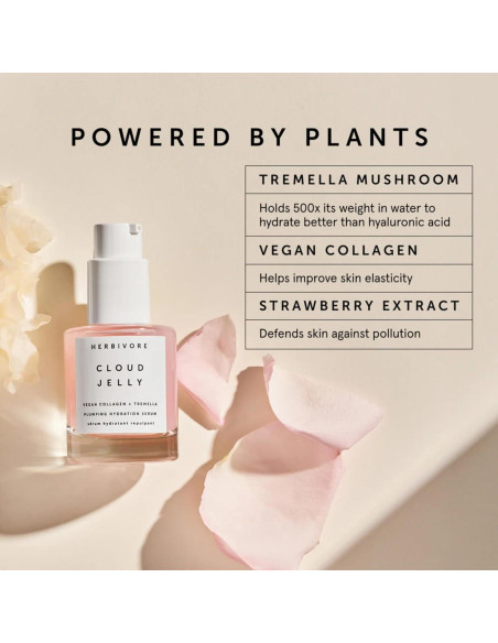 Sérum Hidratante Plump Herbivore 30 mL - Hongo Tremella