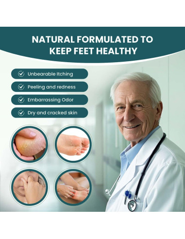 Kit de Cuidado de Pies Aifufand 3 Piezas - Spray Jengibre, Removedor Callos, Crema Hidratante