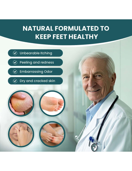 Kit de Cuidado de Pies Aifufand 3 Piezas - Spray Jengibre, Removedor Callos, Crema Hidratante