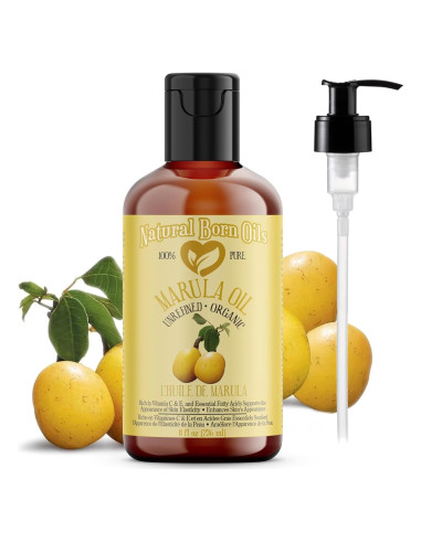Aceite de Marula Natural Born 227g Orgánico Prensado en Frío