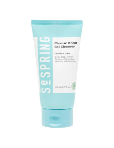 Gel Limpiador Facial Coreano SeSpring 142 g - Vegano y Libre de Crueldad