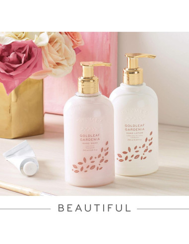 Jabón de Baño Lujo Thymes Goldleaf Gardenia 170g