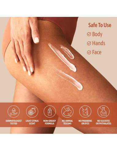 Crema Hidratante de Vitamina C Nature Well 453g - Piel Radiante