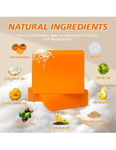 Set Jabón y Gel de Ducha RYH de Persimón 408g Control Olores 2