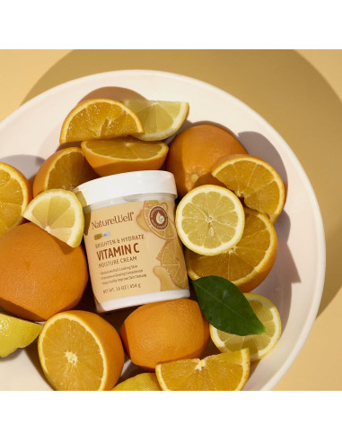 Crema Hidratante de Vitamina C Nature Well 453g - Piel Radiante