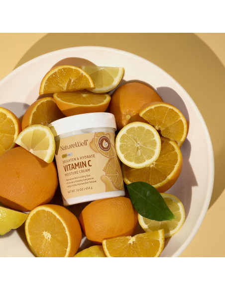 Crema Hidratante de Vitamina C Nature Well 453g - Piel Radiante Crema Hidratante de Vitamina C Nature Well 453g - Piel Radiante