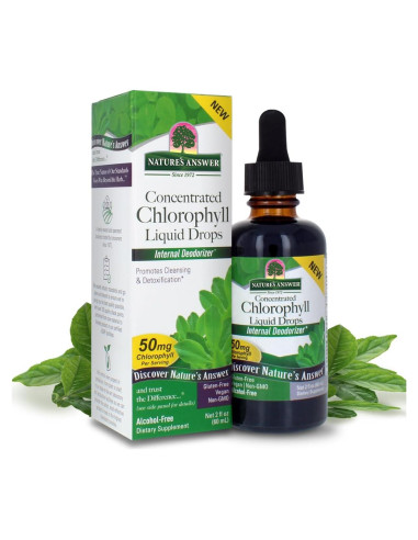 Clorofila Líquida Sin Alcohol 50mg Respuesta de la Naturaleza