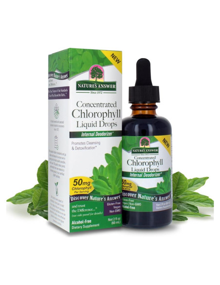 Clorofila Líquida Sin Alcohol 50mg Respuesta de la Naturaleza