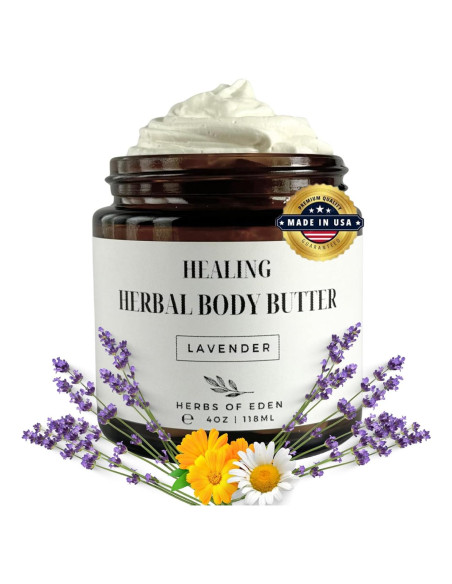 Mantequilla Herbal Orgánica para Cuerpo y Cara 170g - Hierbas del Edén