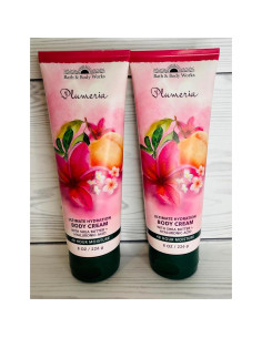 Crema Corporal Hidratante Plumeria Bath & Body Works 2x226g 2