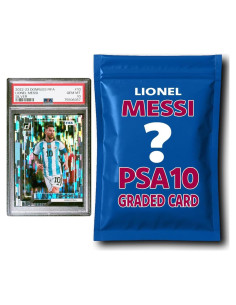 Paquete Misterioso Tarjeta PSA 10 Lionel Messi - Colección