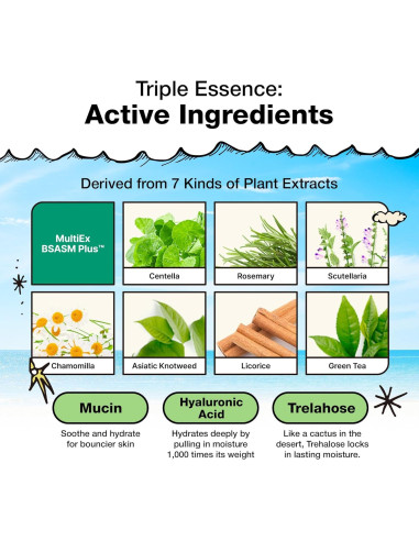 Mascarilla de Tela Hidratante Dancing Whale Ultra Cica 10 Hojas