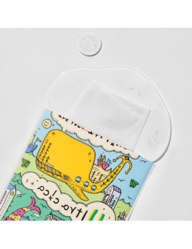 Mascarilla de Tela Hidratante Dancing Whale Ultra Cica 10 Hojas