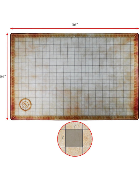 Tapete RPG Deluxe ENHANCE 60x90cm Borrable con Bolsa