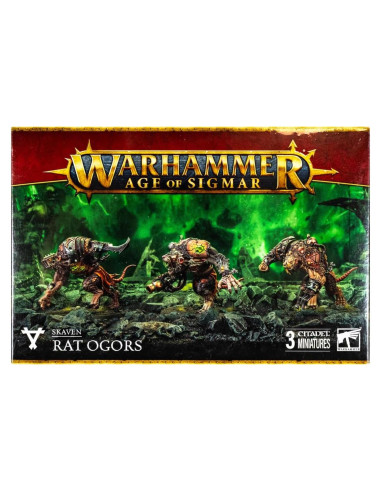 Miniaturas Skaven Rat Ogors Games Workshop - Age of Sigmar
