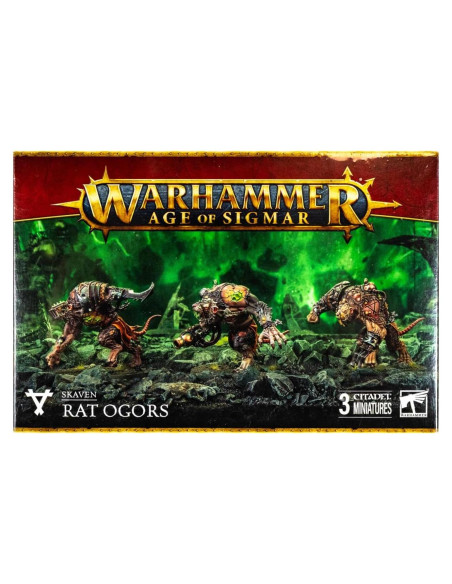 Miniaturas Skaven Rat Ogors Games Workshop - Age of Sigmar