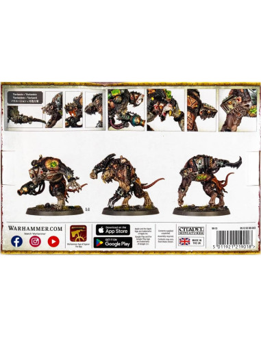Miniaturas Skaven Rat Ogors Games Workshop - Age of Sigmar