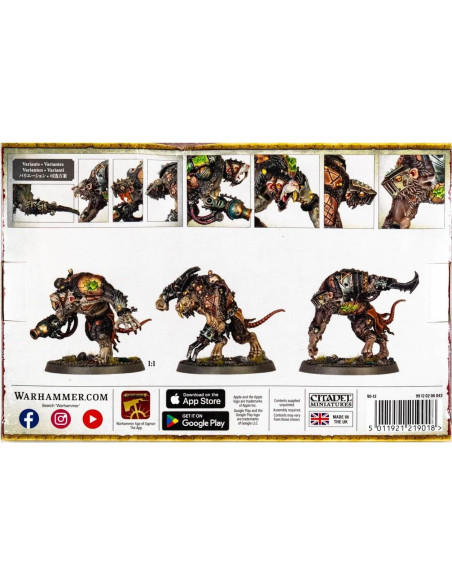 Miniaturas Skaven Rat Ogors Games Workshop - Age of Sigmar