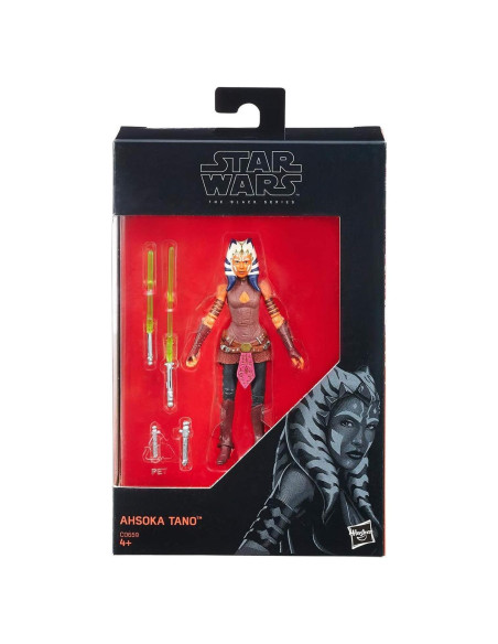 Figura Ahsoka Tano Star Wars Hasbro 9.5 cm con accesorios