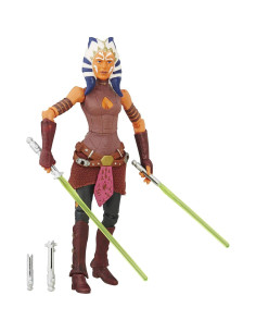 Figura Ahsoka Tano Star Wars Hasbro 9.5 cm con accesorios 2