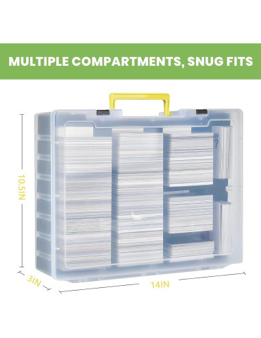 Caja de Almacenamiento ALKOO 2200 para Cartas MTG y CAH