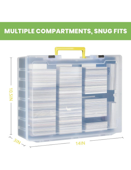 Caja de Almacenamiento ALKOO 2200 para Cartas MTG y CAH