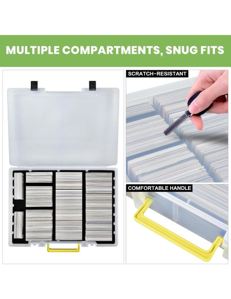 Caja de Almacenamiento ALKOO 2200 para Cartas MTG y CAH