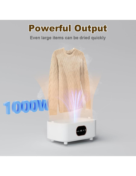 Máquina de Planchar y Secar Ropa Jueraori HGJ001 1000W Plegable