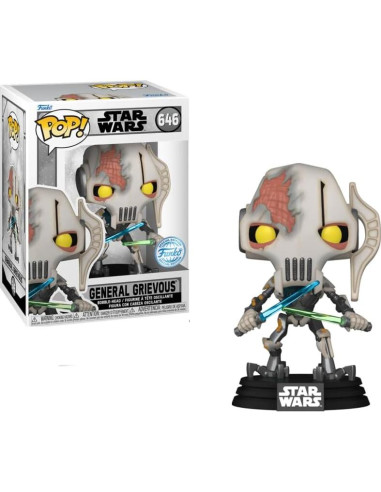 Figura Pop Funko General Grievous 10 cm Star Wars Gaming Greats