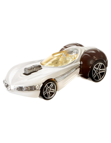 Coche Hot Wheels Star Wars Princesa Leia 1:64 Mattel Coche Hot Wheels Star Wars Princesa Leia 1:64 Mattel