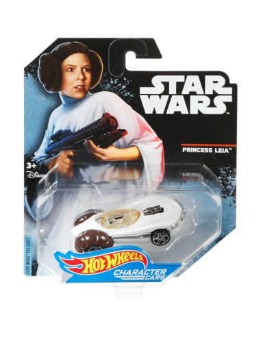 Coche Hot Wheels Star Wars Princesa Leia 1:64 Mattel
