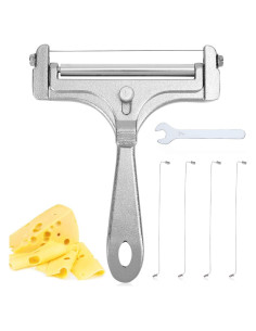 Cortador de Queso de Alambre Gosknor 6 Piezas Acero Inoxidable