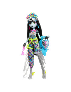 Muñeca Monster High Frankie Stein Monster Fest con accesorios