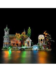 Kit de Iluminación LED BRIKSMAX para LEGO 10316 Rivendel 2