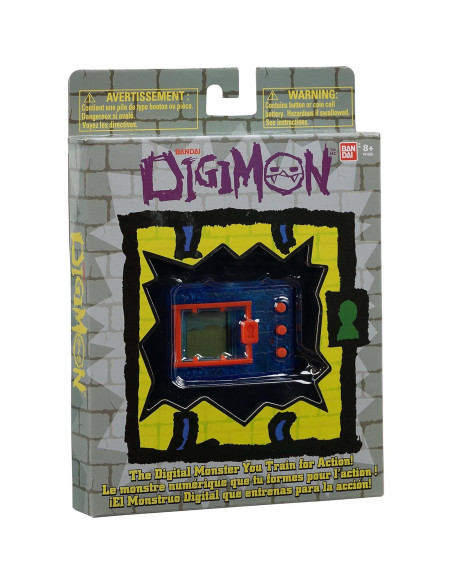 Dispositivo Virtual Digimon Bandai - Azul Translúcido - 6.35 cm