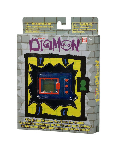 Dispositivo Virtual Digimon Bandai - Azul Translúcido - 6.35 cm