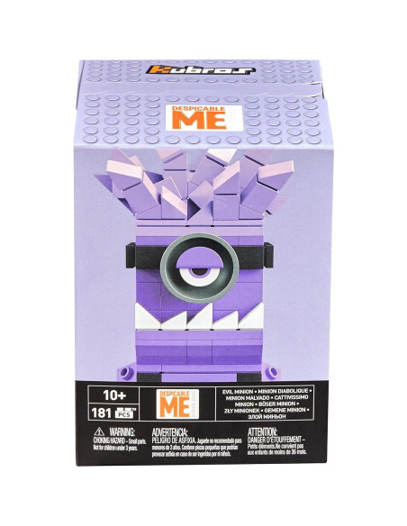 Mega Construx Kubros Minion Malvado Kit de Construcción 10.2 cm